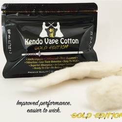 KENDO Vape Cotton - GOLD EDITION - 1 Metro