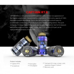 Atomizzatore Captain RTA 25mm By iJoy