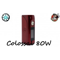 Asmodus Colossal 80W TC Box Mod Ruby Red